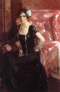 Joaquin Sorolla Evening dress of Andrei Aristide china oil painting reproduction